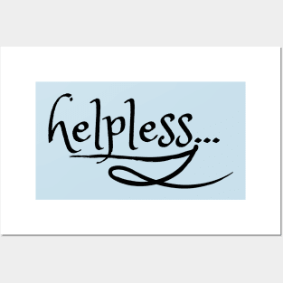 Helpless - Eliza Hamilton Posters and Art
